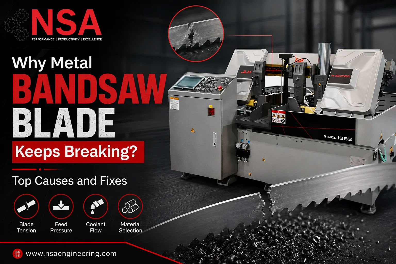 Metal Cutting Bandsaw Blade